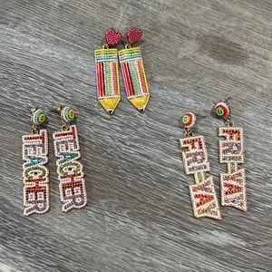Teacher Earrings